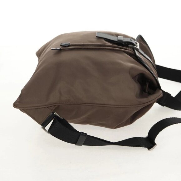 PRADA Backpack Nylon Gray Silver main image 7